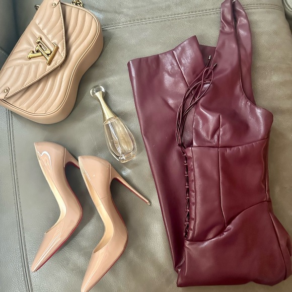 House of CB faux leather corset dress - Picture 4 of 4